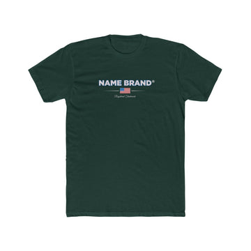 NAME BRAND Tee — American Flag Cotton T-Shirt - Name Brand Apparel ATX