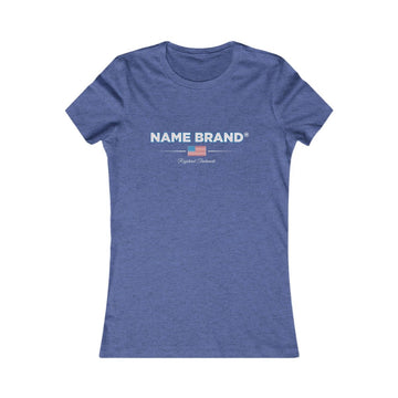 Women’s Slim Tee with &