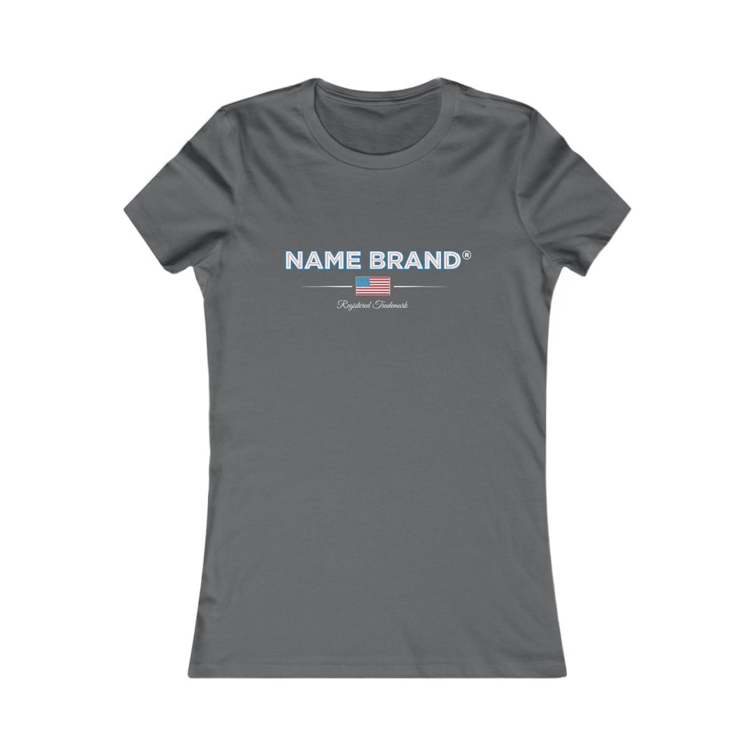 Women’s Slim Tee with &