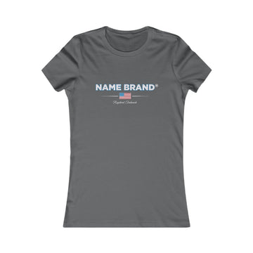 Women’s Slim Tee with &